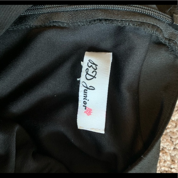 black high-neck romper size medium - Picture 4 of 4